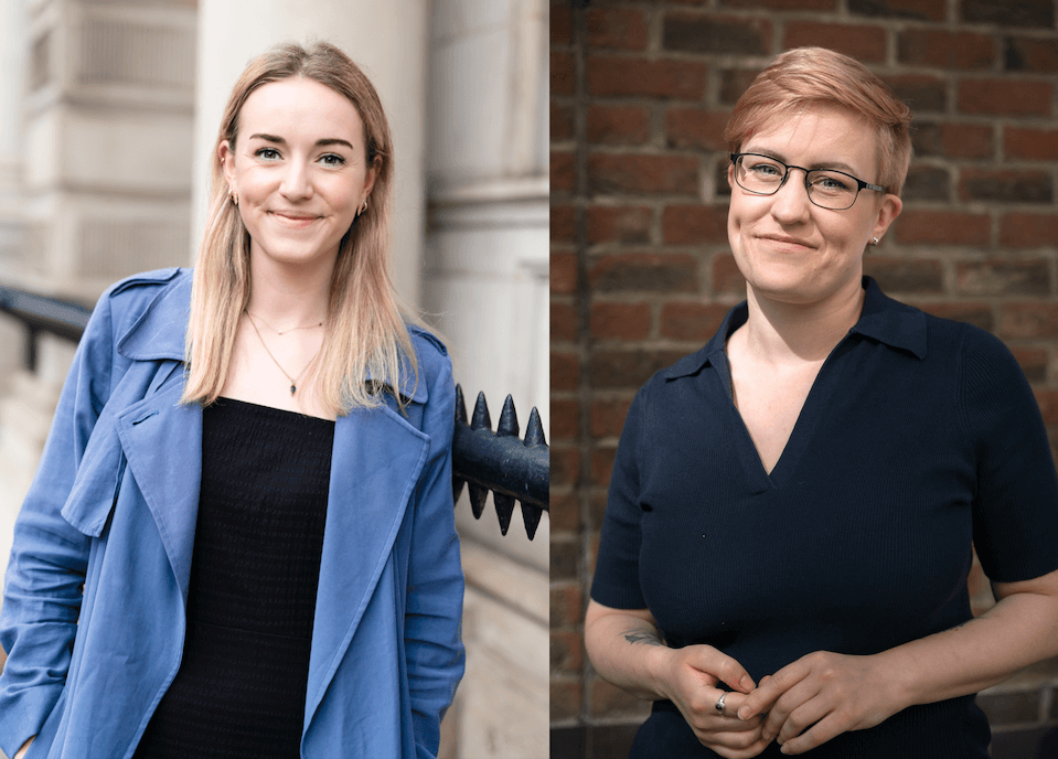 Caroline Hopper and Julia Fox, Quietroom Lead Consultants